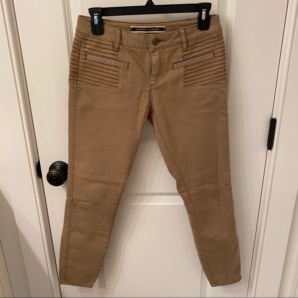 ANTHROPOLOGIE biker style pant